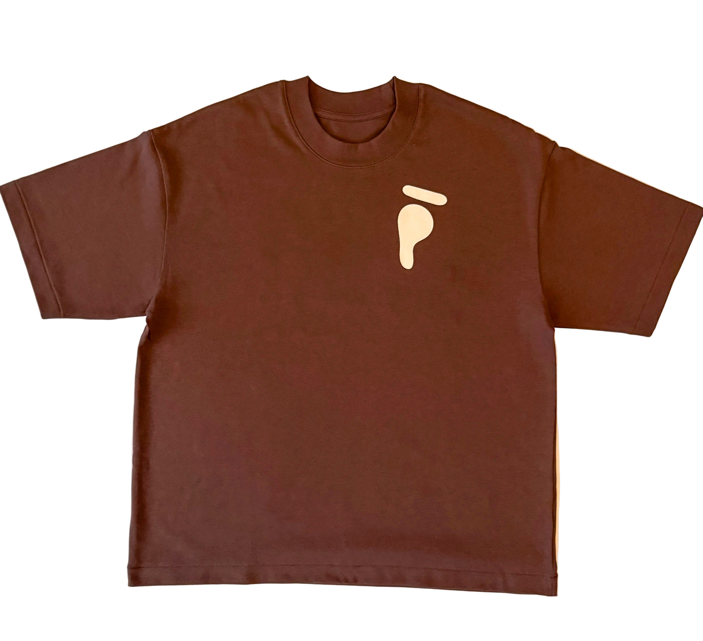 Without a Padel™ Unisex Mocha Coffee Boxy Padel T-Shirt