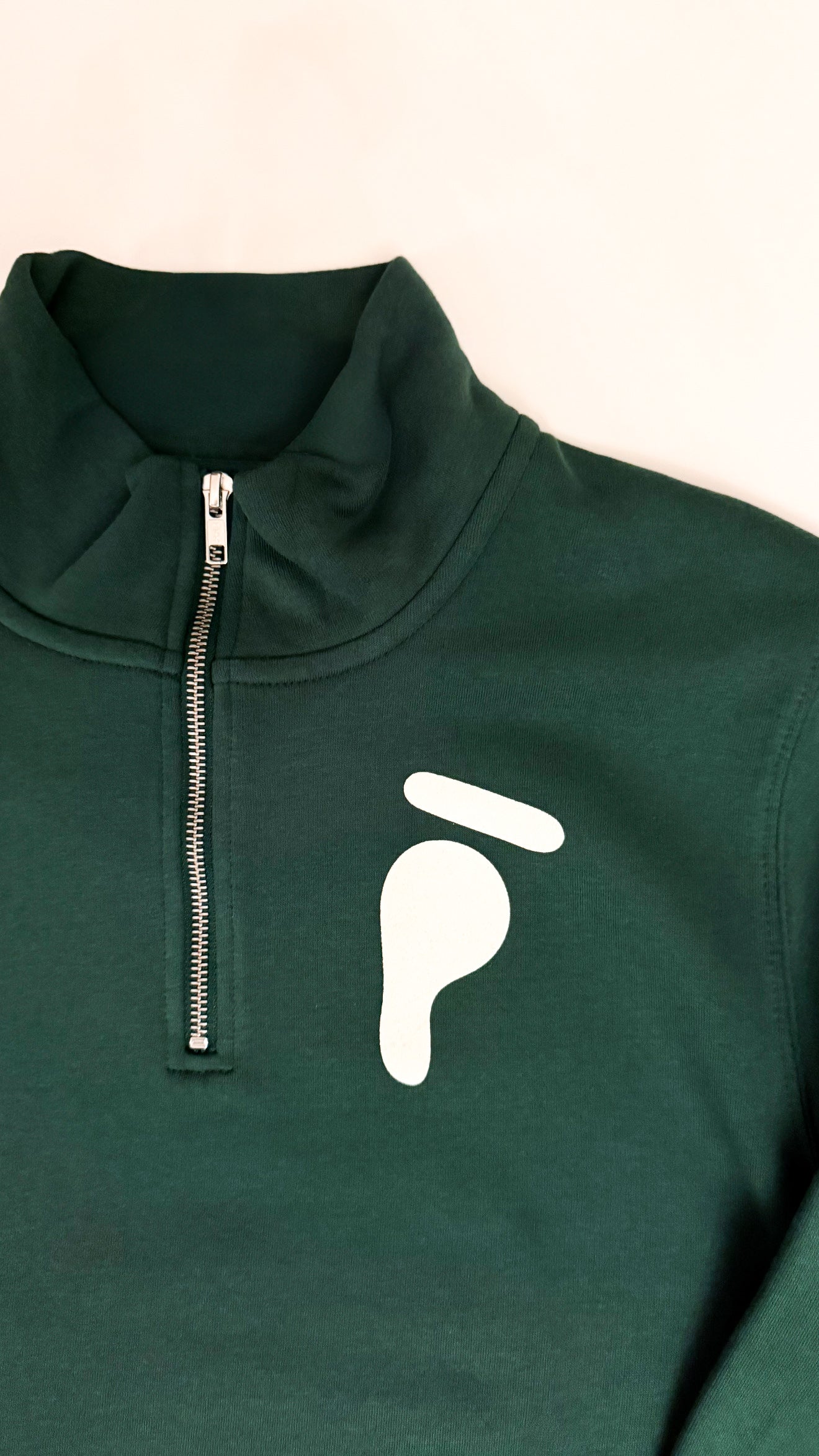 Unisex Varsity Green Padel  Q-Zip