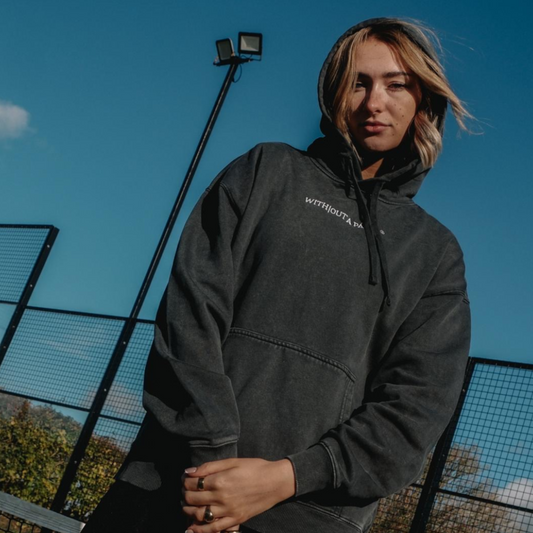 Without a Padel™ Unisex Vintage Padel Hoodie