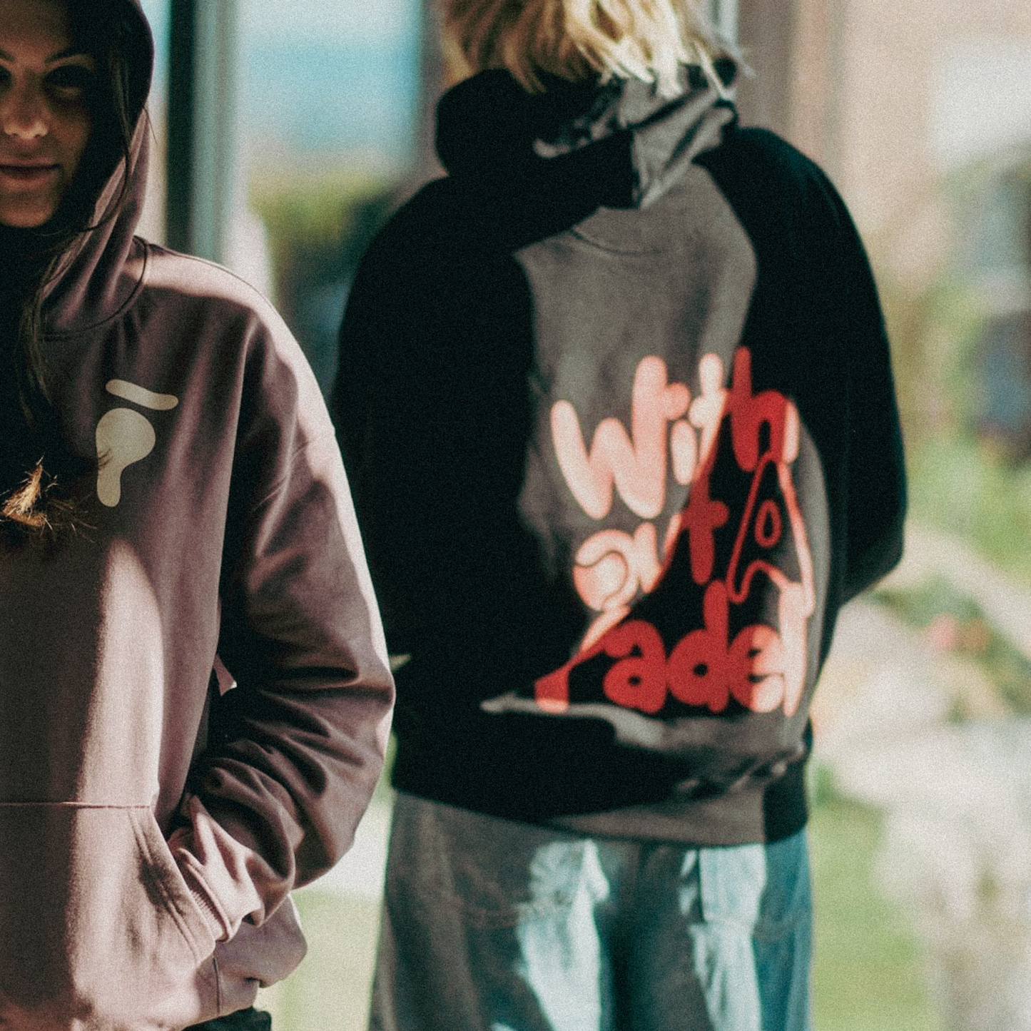 Without a Padel™ Unisex Black Padel Hoodie