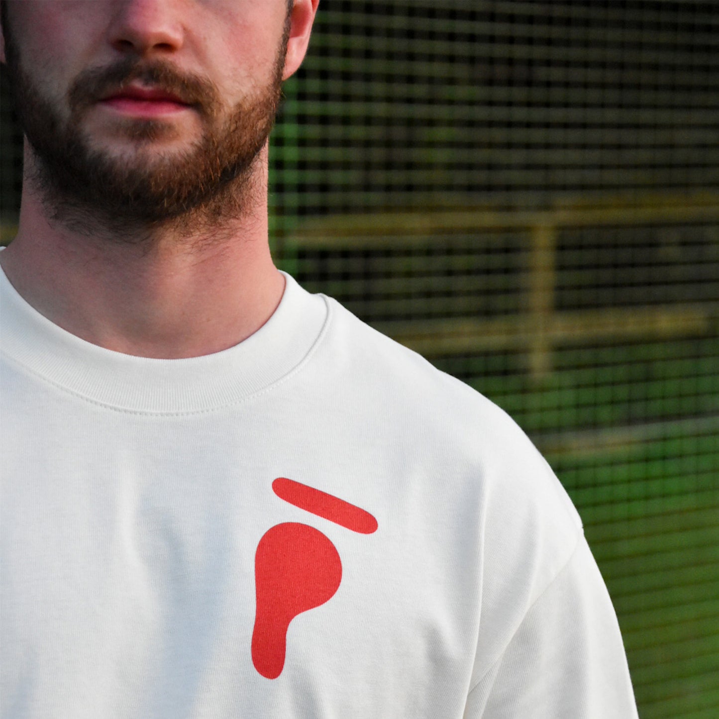 Without a Padel™ Unisex Classic Cream Boxy Padel T-Shirt
