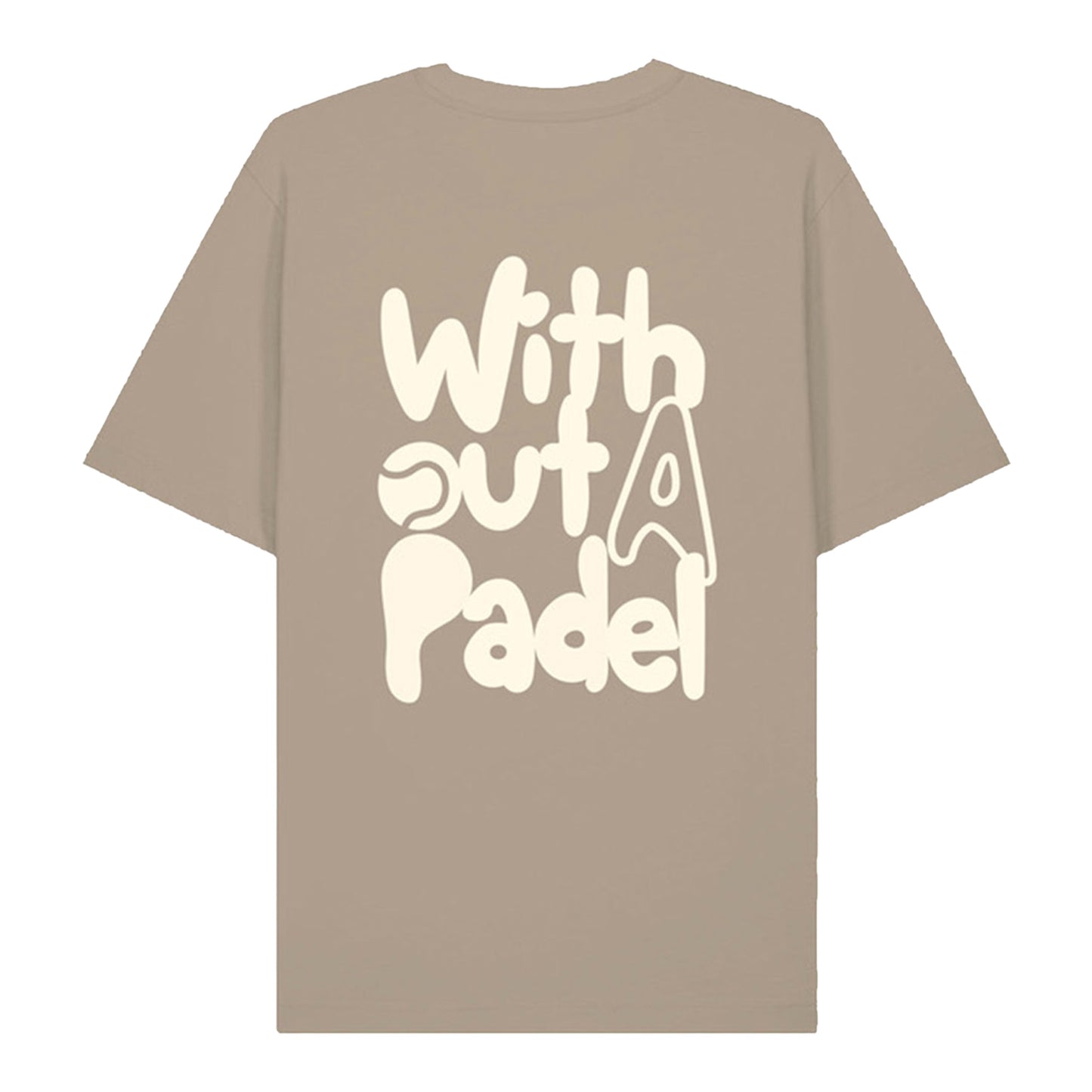 Without a Padel™ Unisex Sand Padel T-Shirt